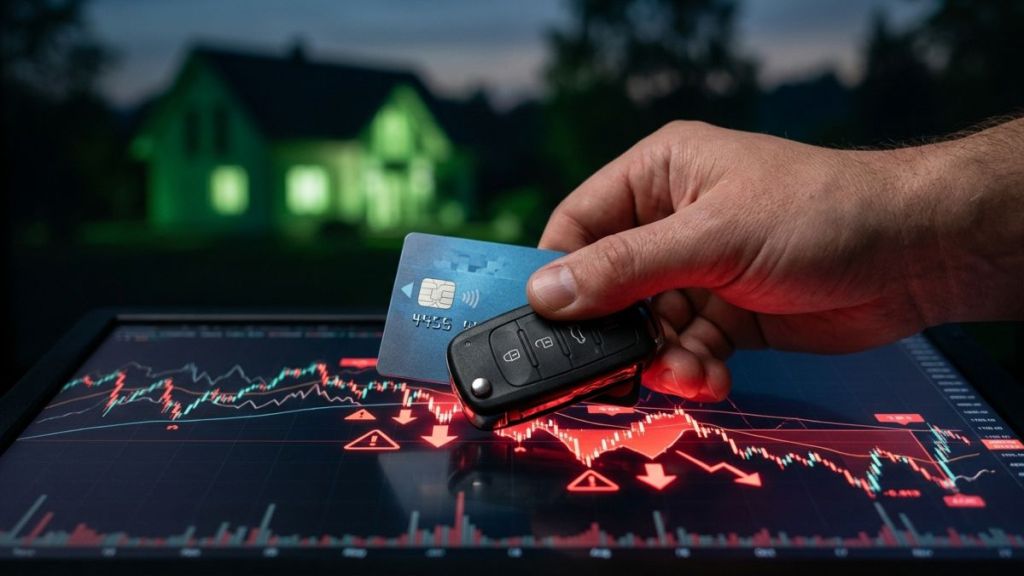 Credit card and auto loan delinquencies look like 2008. Housing does not