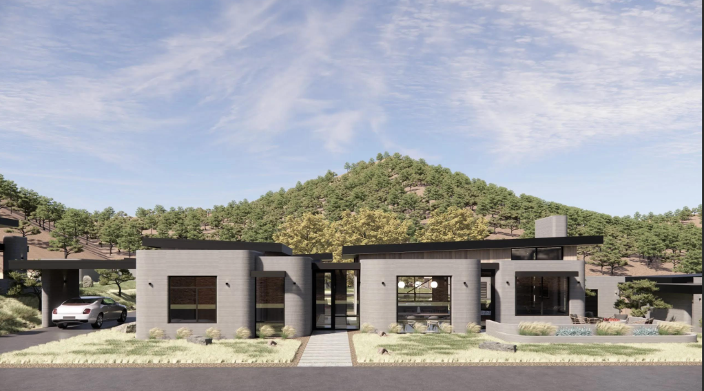 3D-printed homes