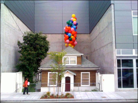 Seattle spite house balloons
