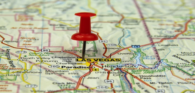 Las Vegas map