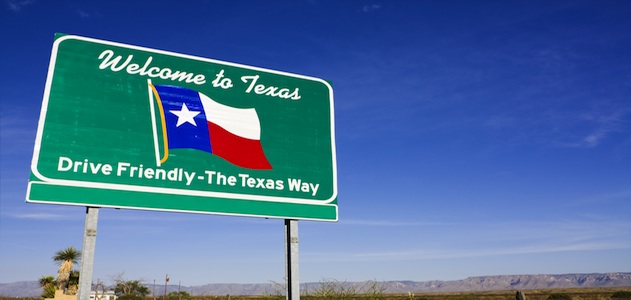 Texas sign